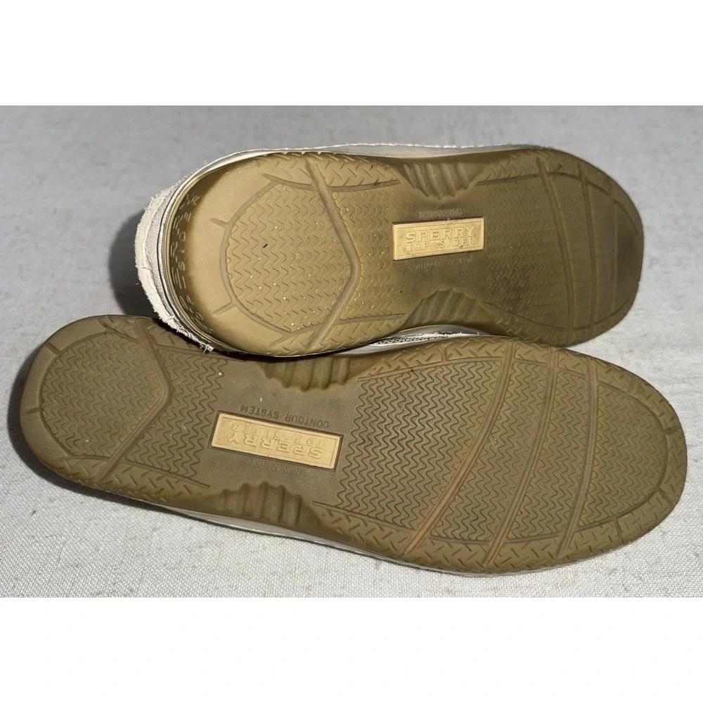 SPERRY‎ Top Sider Men's Sz 12 Tan Suede Leather Boat Shoes Billfish CH196